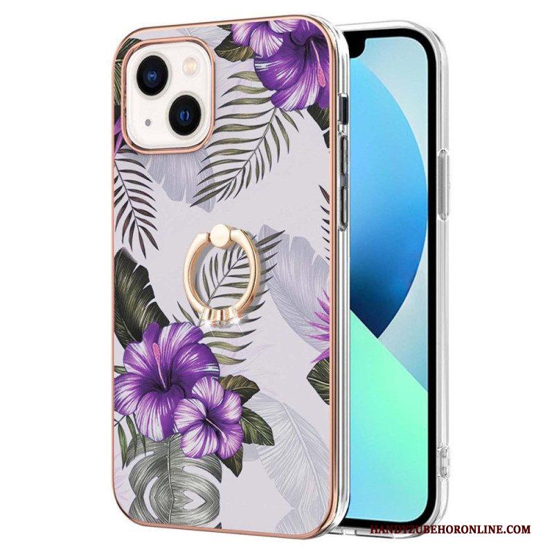 Telefoonhoesje voor iPhone 15 Plus Bloemenringhouder