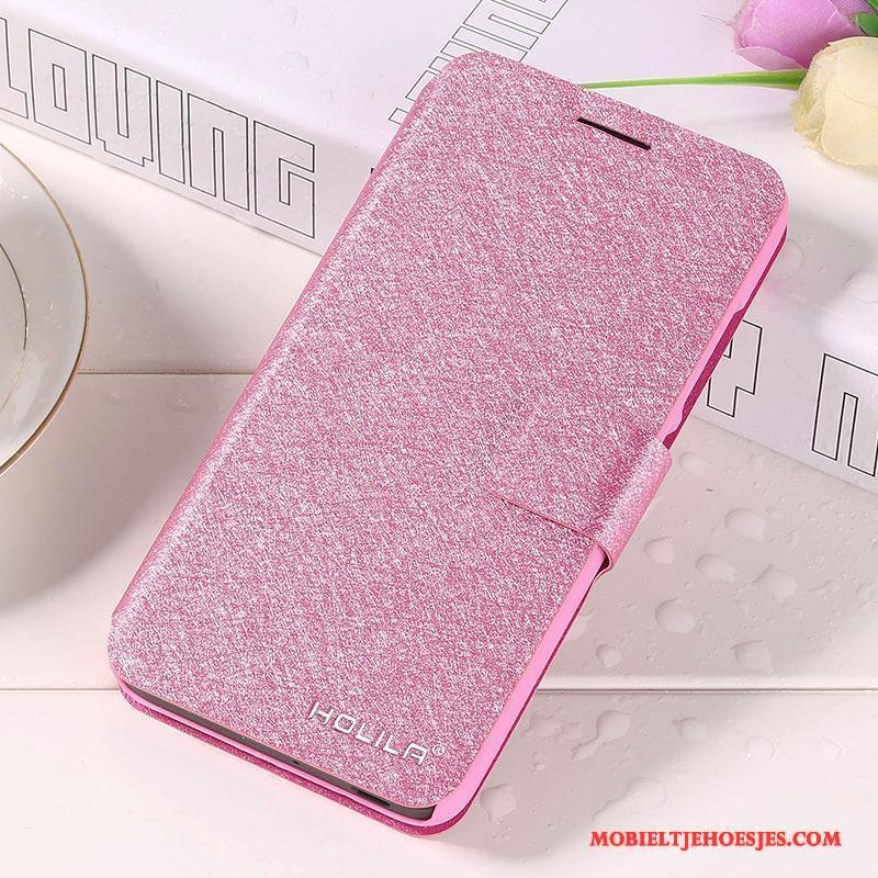 iPhone 5c Hoesje Telefoon Clamshell Mobiele Telefoon Bescherming Groen Roze Leren Etui