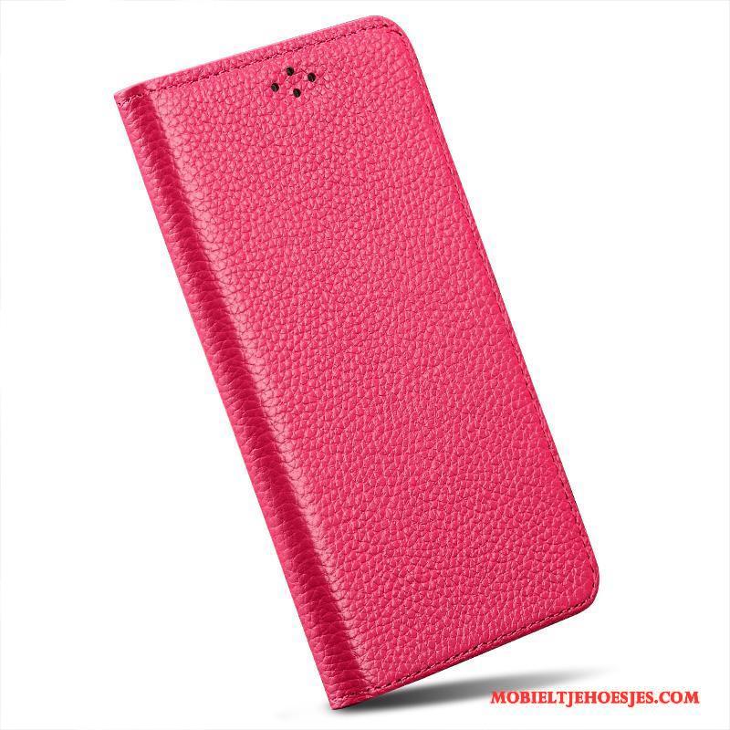 iPhone 6/6s Plus Hoes Hoesje Bescherming Leren Etui Telefoon Echt Leer Mobiele Telefoon