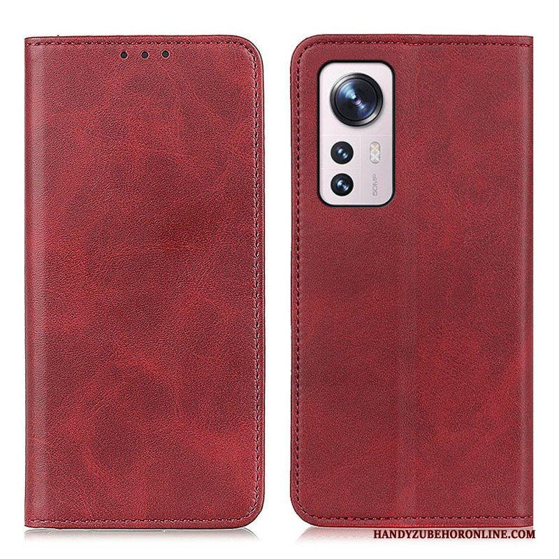 Bescherming Hoesje voor Xiaomi 12 / 12X Folio-hoesje Elegantie Splitleer