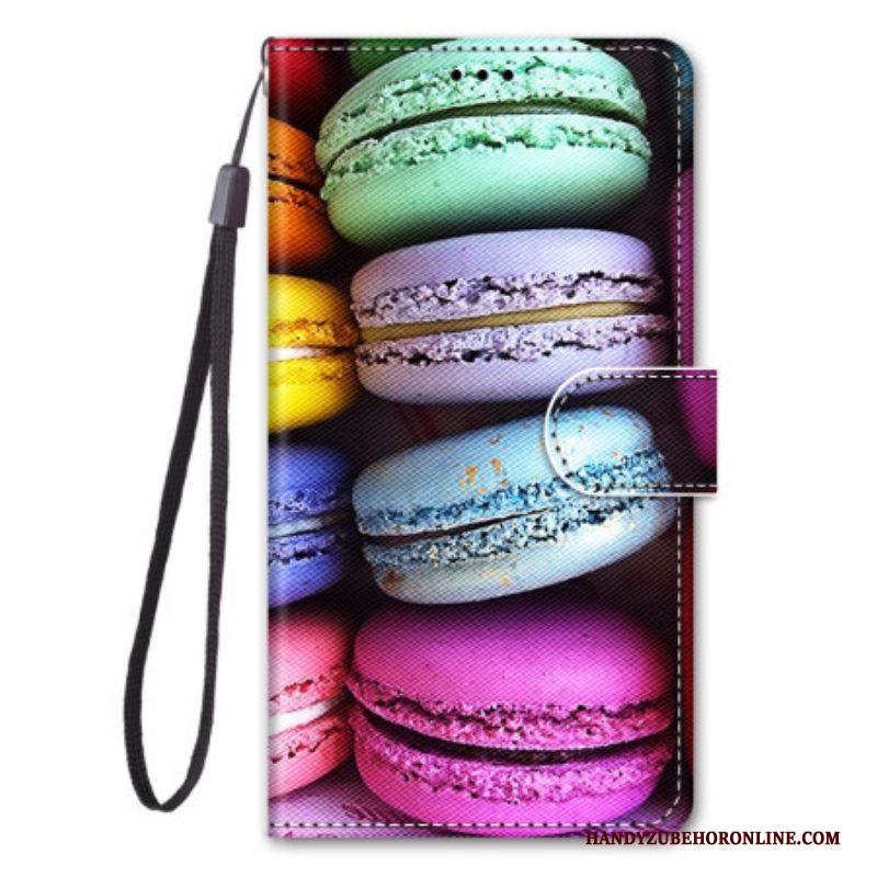 Folio-hoesje voor Sony Xperia 10 IV Macarons