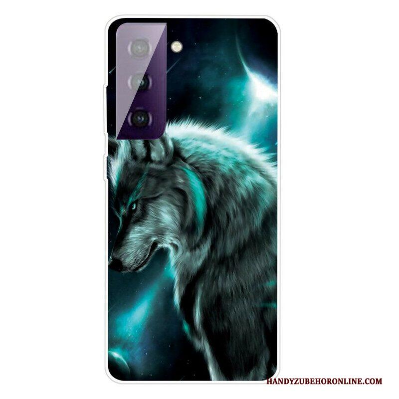 Hoesje voor Samsung Galaxy S21 FE Koninklijke Wolf