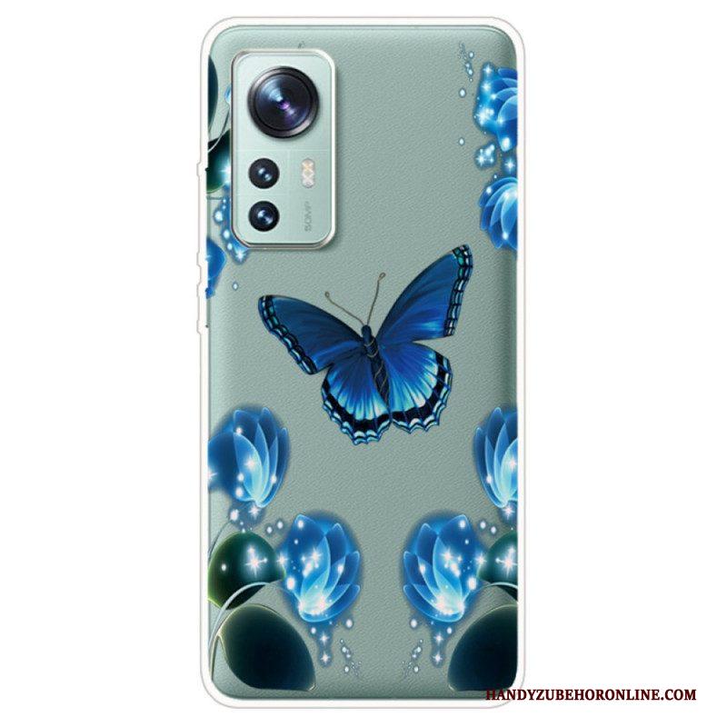 Hoesje voor Xiaomi 12 / 12X Betoverde Vlinder Siliconen