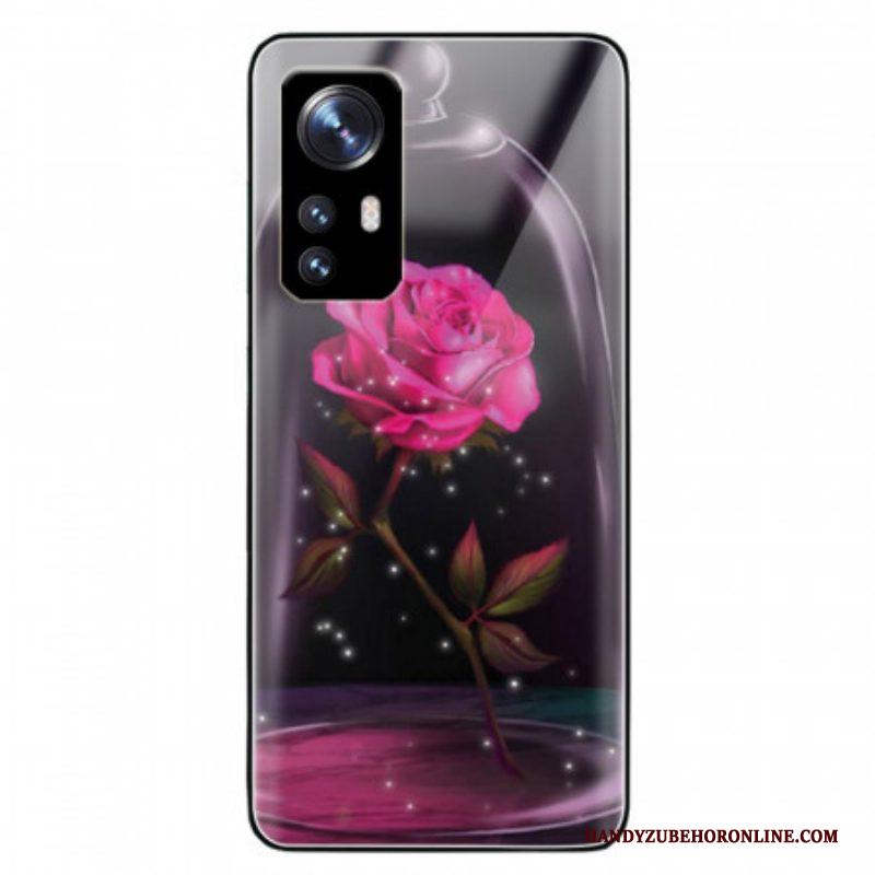 Hoesje voor Xiaomi 12 / 12X Magisch Roze Gehard Glas