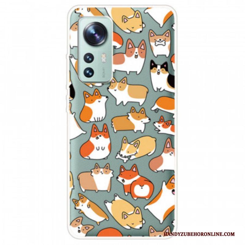 Hoesje voor Xiaomi 12 / 12X Meerdere Honden