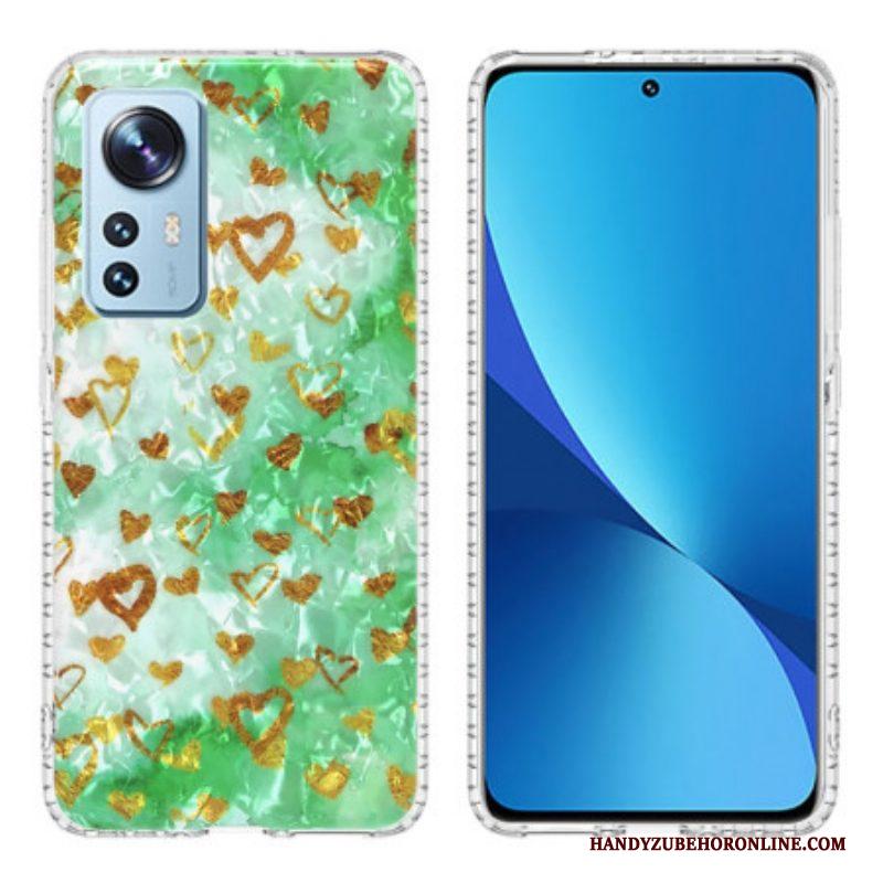 Hoesje voor Xiaomi 12 / 12X Stijlvolle Harten