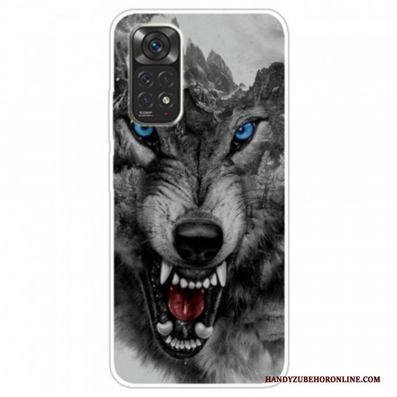 Hoesje voor Xiaomi Redmi Note 11 / 11S Woeste Wolf