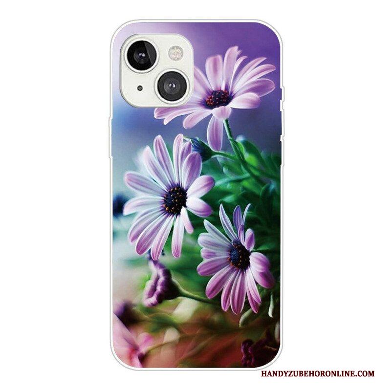 Hoesje voor iPhone 13 Mini Realistische Bloemen