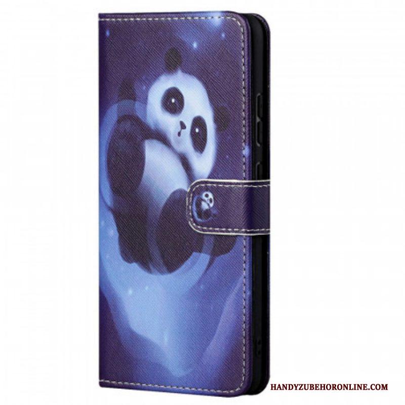 Leren Hoesje voor Xiaomi Redmi Note 11 / 11S Panda-ruimte