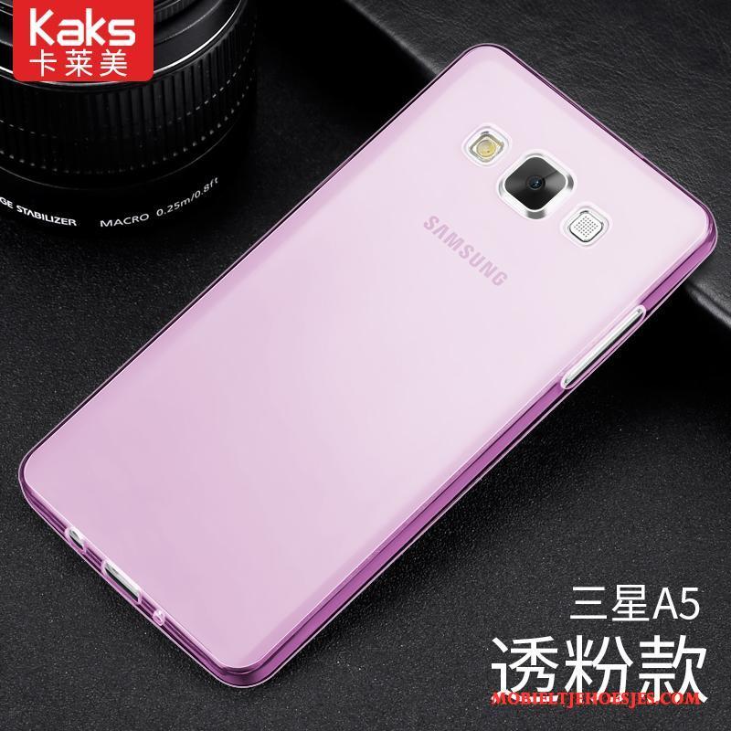 knijpen hoofdstad knijpen Samsung Galaxy A5 2015 Hoesje Lichte En Dun Siliconen Hoes Roze Zacht Ster  Bescherming Köpa