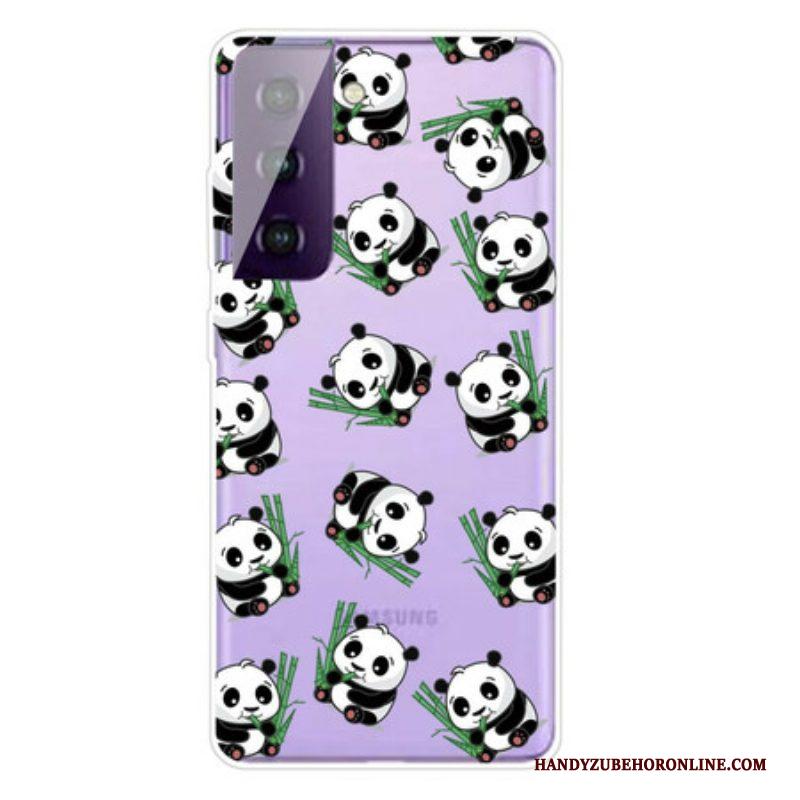 Telefoonhoesje voor Samsung Galaxy S21 FE Kleine Panda's