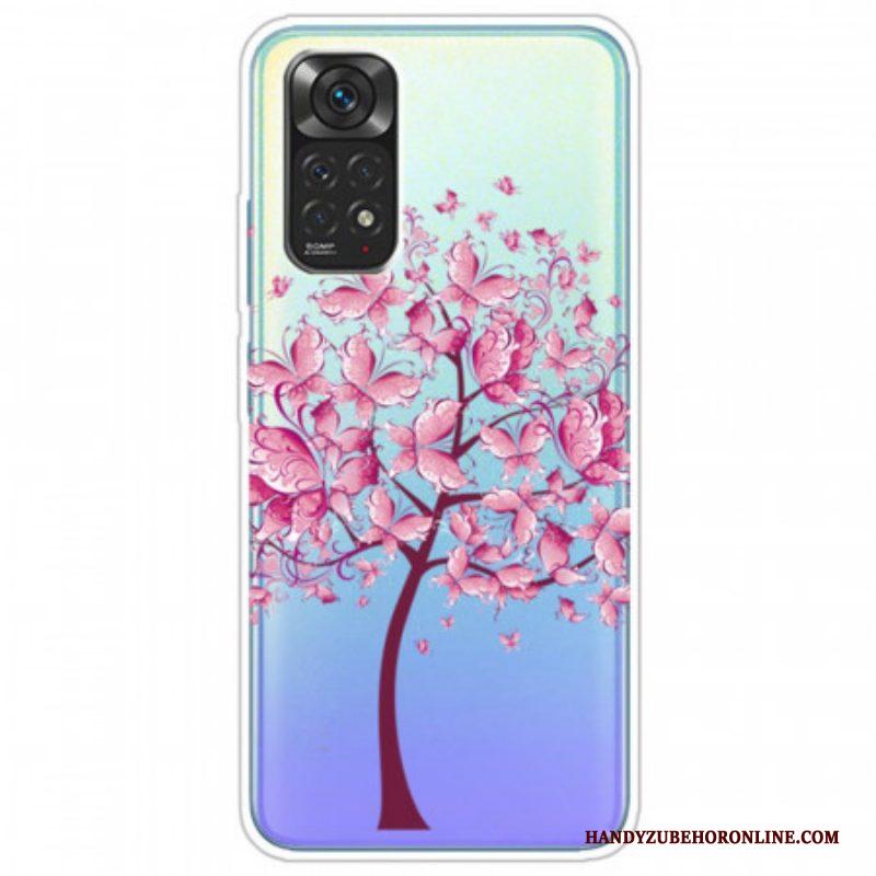 Telefoonhoesje voor Xiaomi Redmi Note 11 / 11S Roze Boomtop